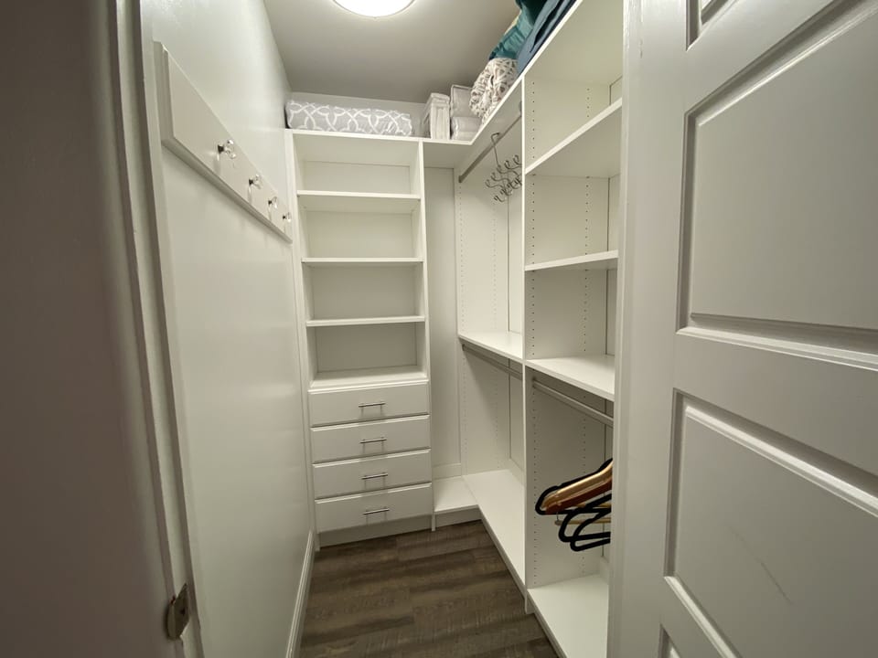 Master closet