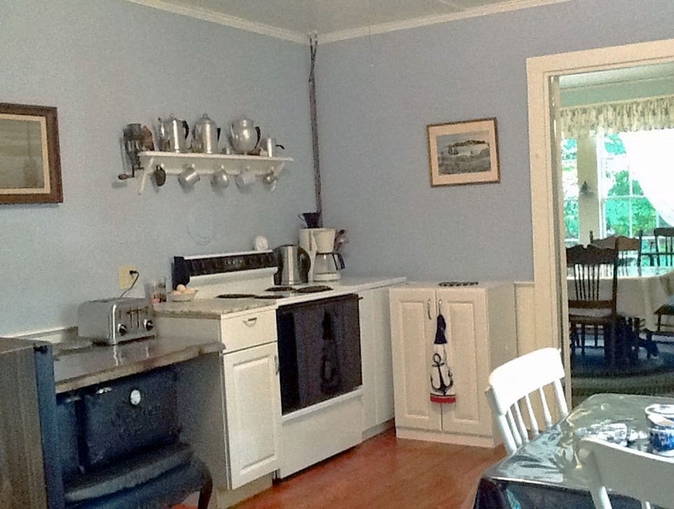 Kitchen looking into the Dining Room