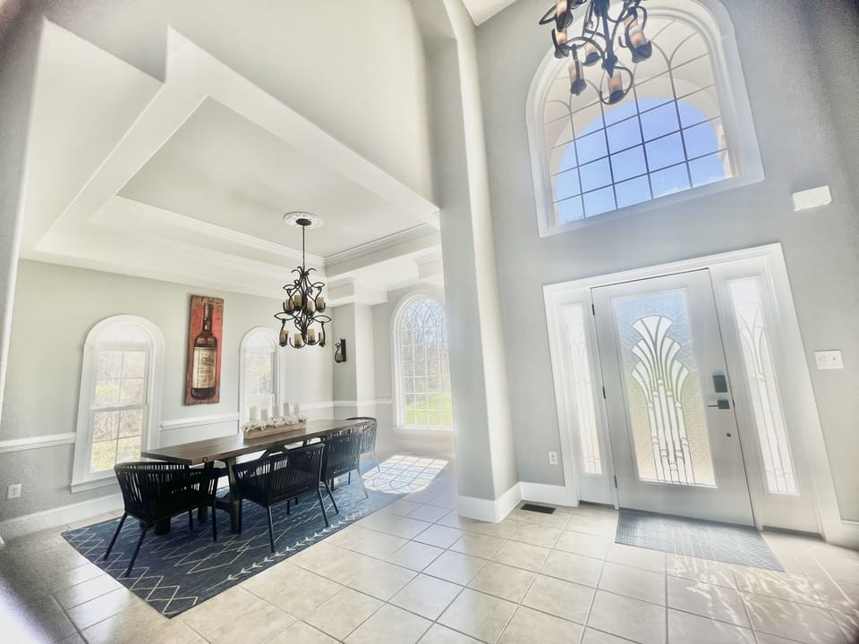 Main floor - dining room and entry