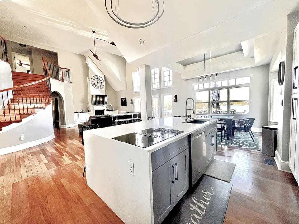 Newly renovated kitchen