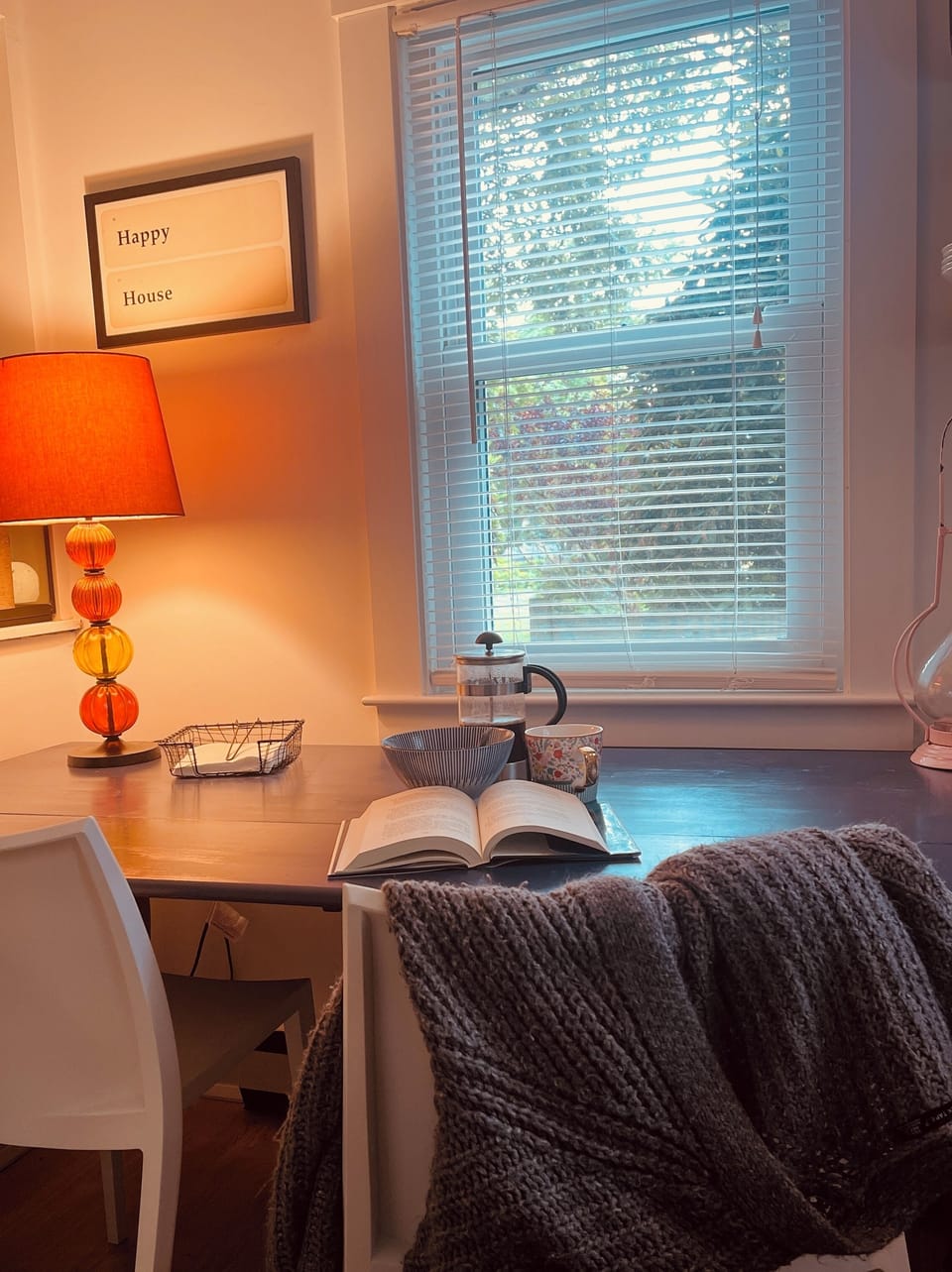 Eat in kitchen as well as separate dining area.