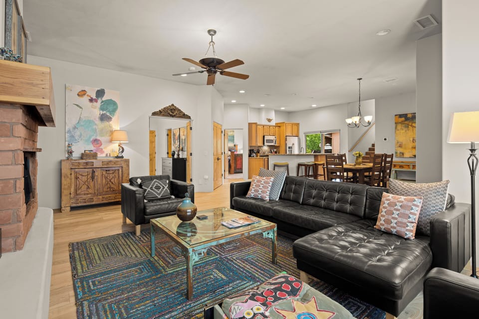 Living Room, open and bright!