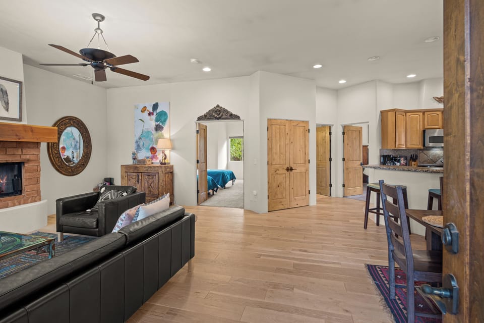 View from Front Entry. Open Floor Plan