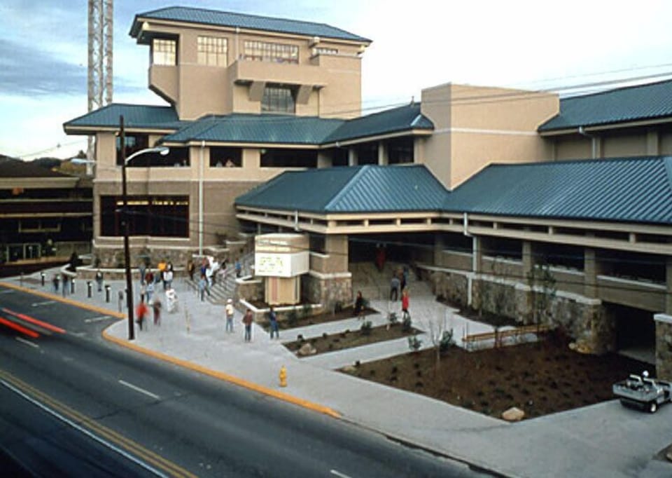 A short 5 minute walk to the Convention Center from condo.