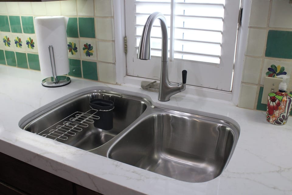 New Sink and fixtures 8/2025