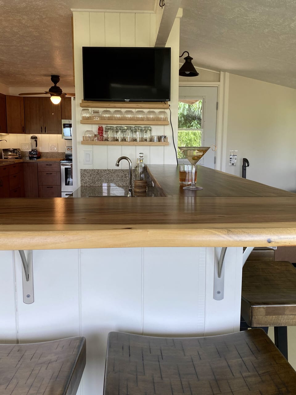 Bar area.