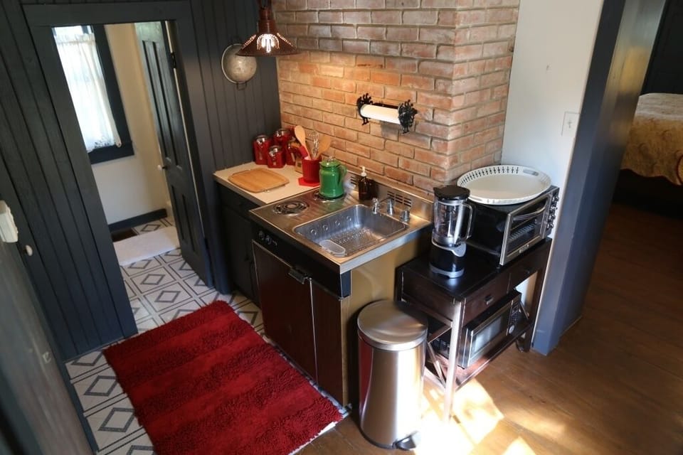 Fully stocked kitchenette to make your own meals.