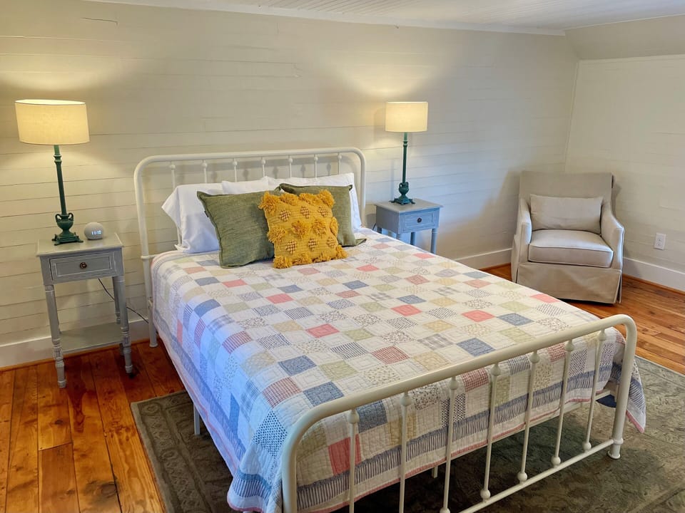 Upstairs Master Bedroom - upstairs with queen bed