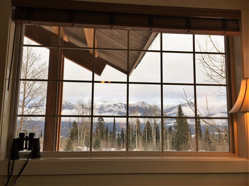 Spectacular views from the north facing windows.
