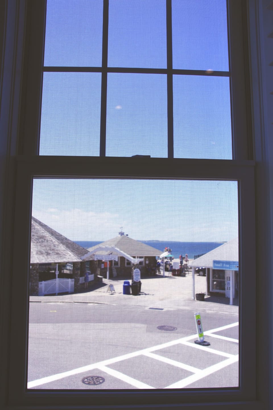 view from the living room