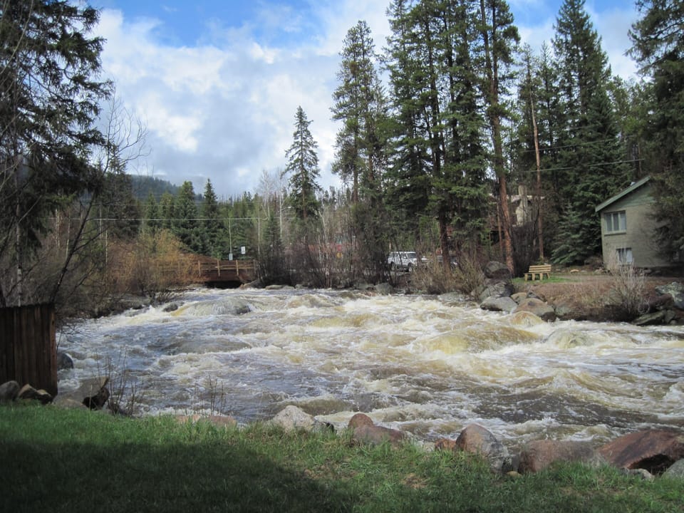 Cabin 23 - North Inlet Rapids from Lower Deck