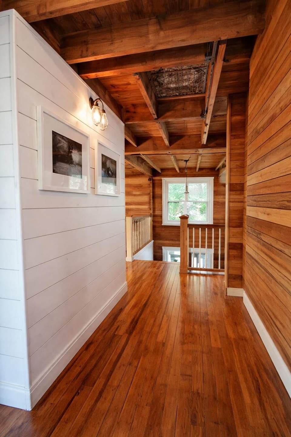 A glimpse of the past—rich woodwork and timeless charm throughout