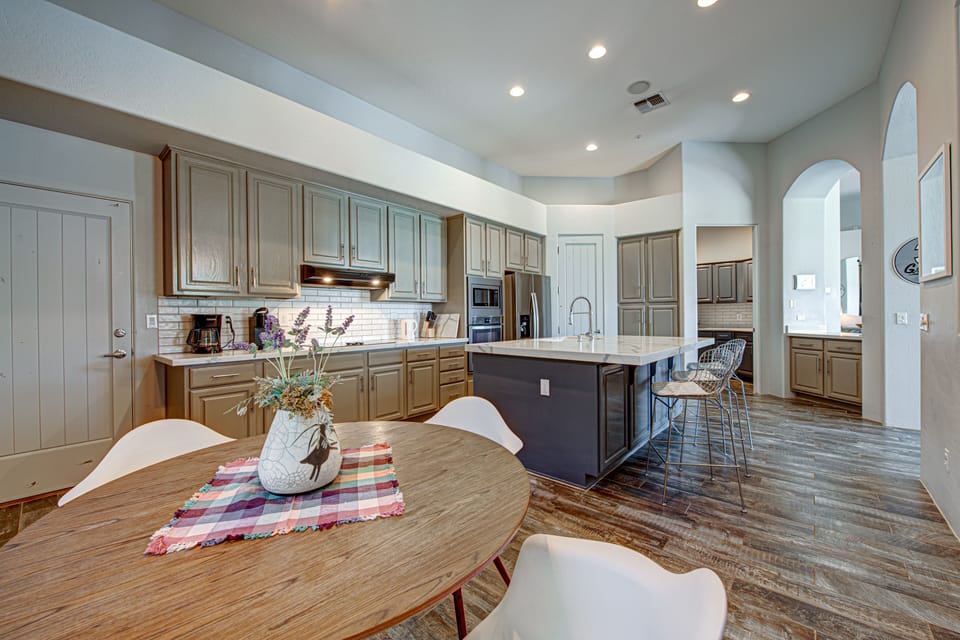 Kitchen with small Dining Area