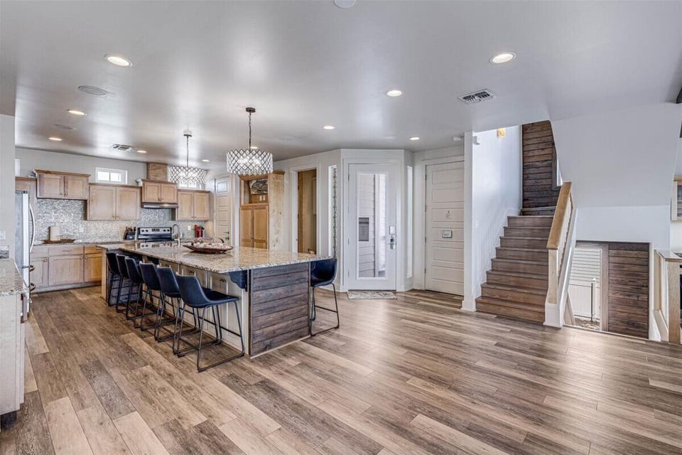 2nd Floor - main entry & elevator