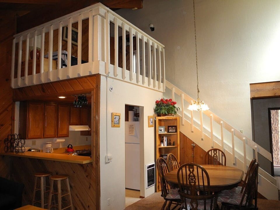 Loft is Above Kitchen