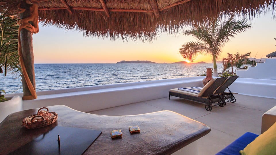 View from Palapa Seating