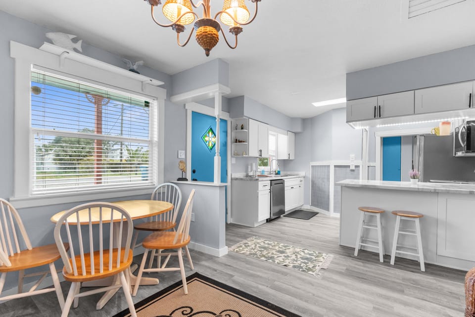 Roomy kitchen