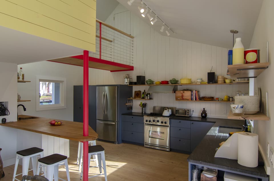 kitchen and bridge