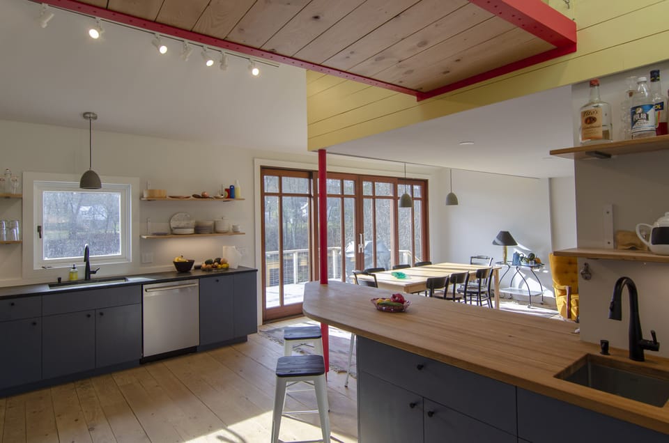 kitchen and bar