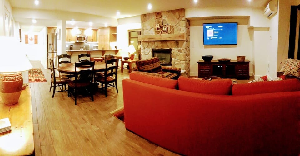 Wide angle of the Great Room.