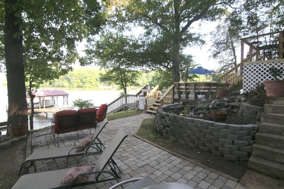Pond and Patio