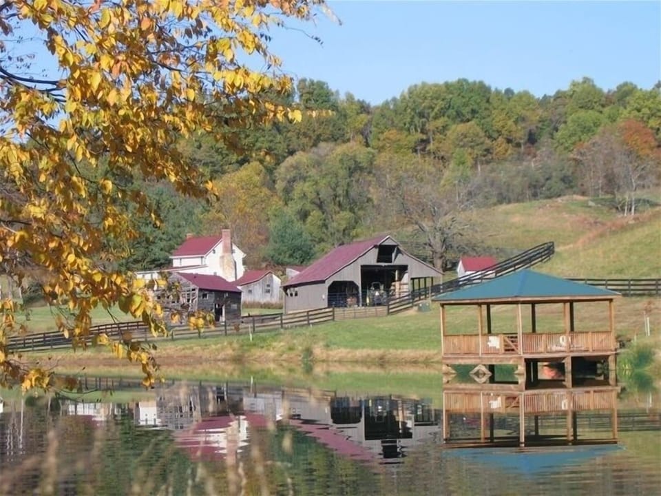 Enjoy our covered pavillion and swim, canoe, and fish in our spring fed pond!  