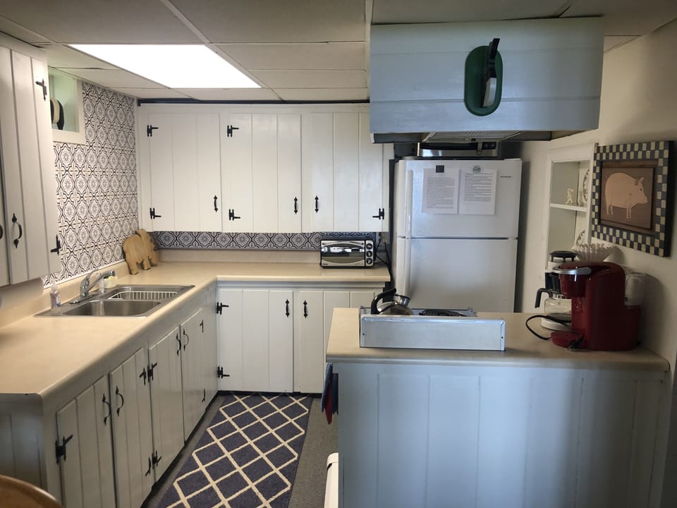 Downstairs kitchenette