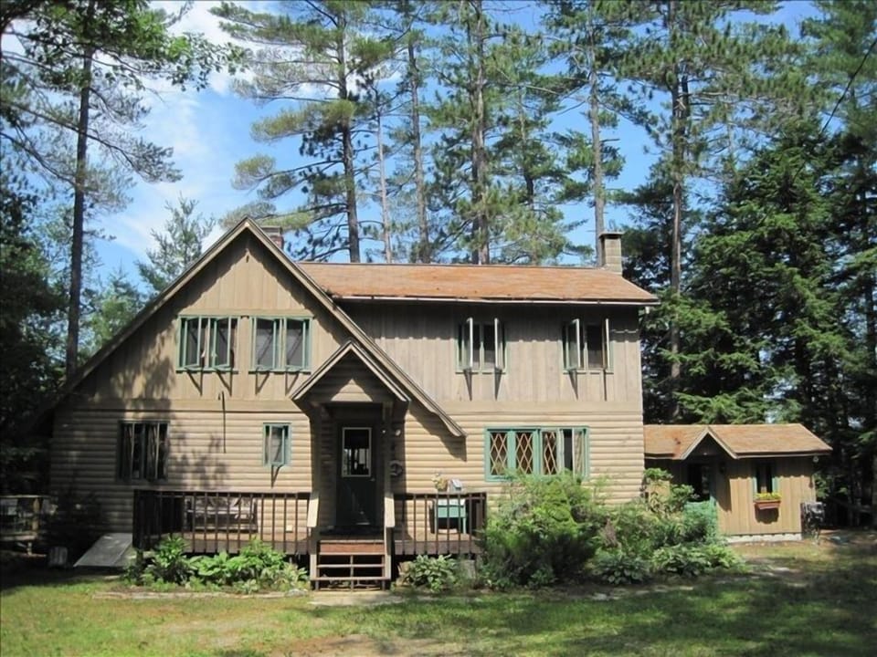 Front of Alpine Chalet
