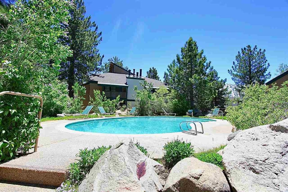 Our beautiful swimming pool is available all summer