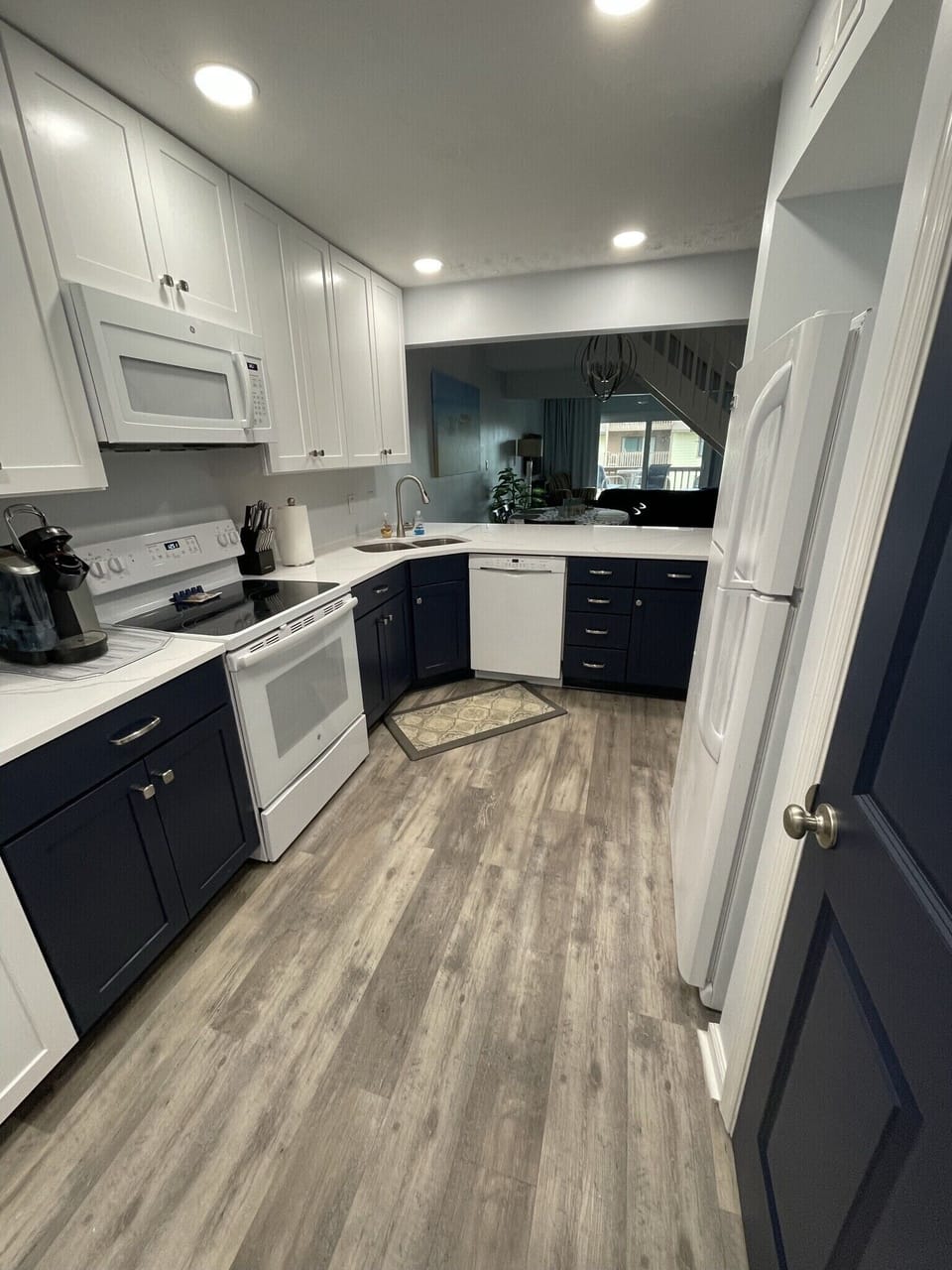 Newly remodeled kitchen