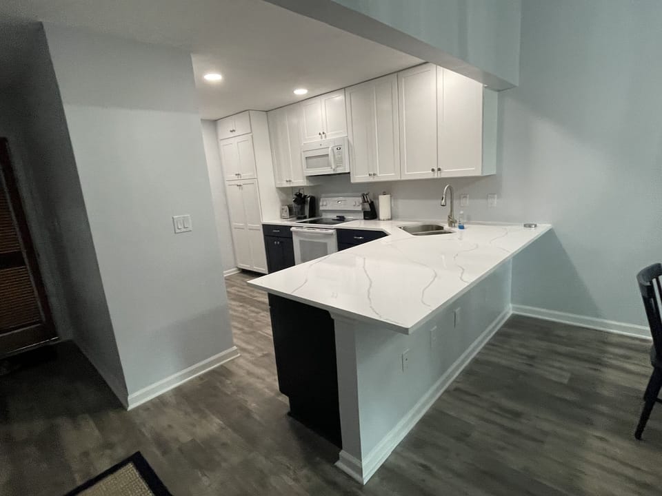 Newly remodeled kitchen