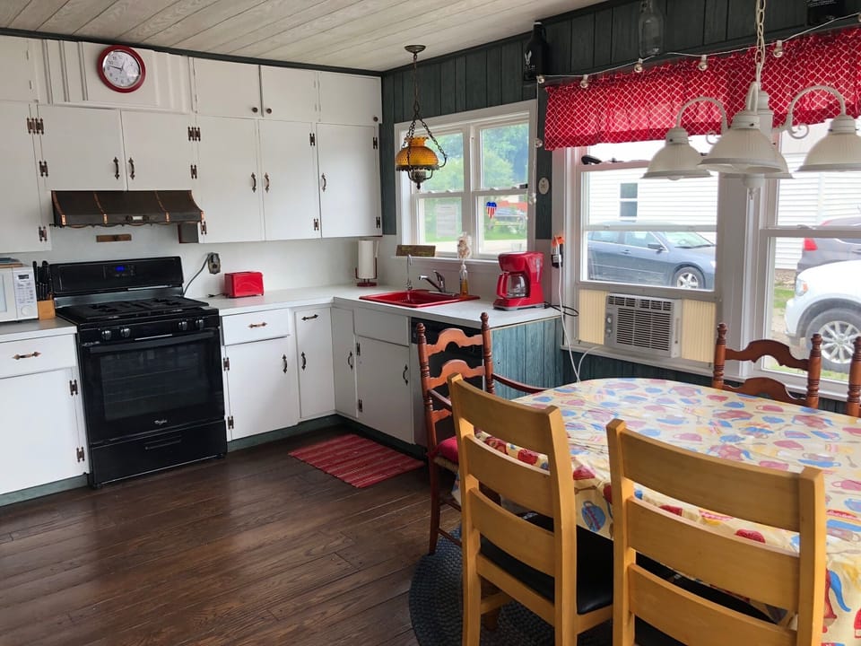 Kitchen with all the amenities