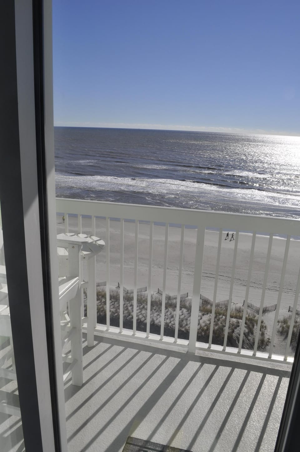 Balcony access from Master Bedroom