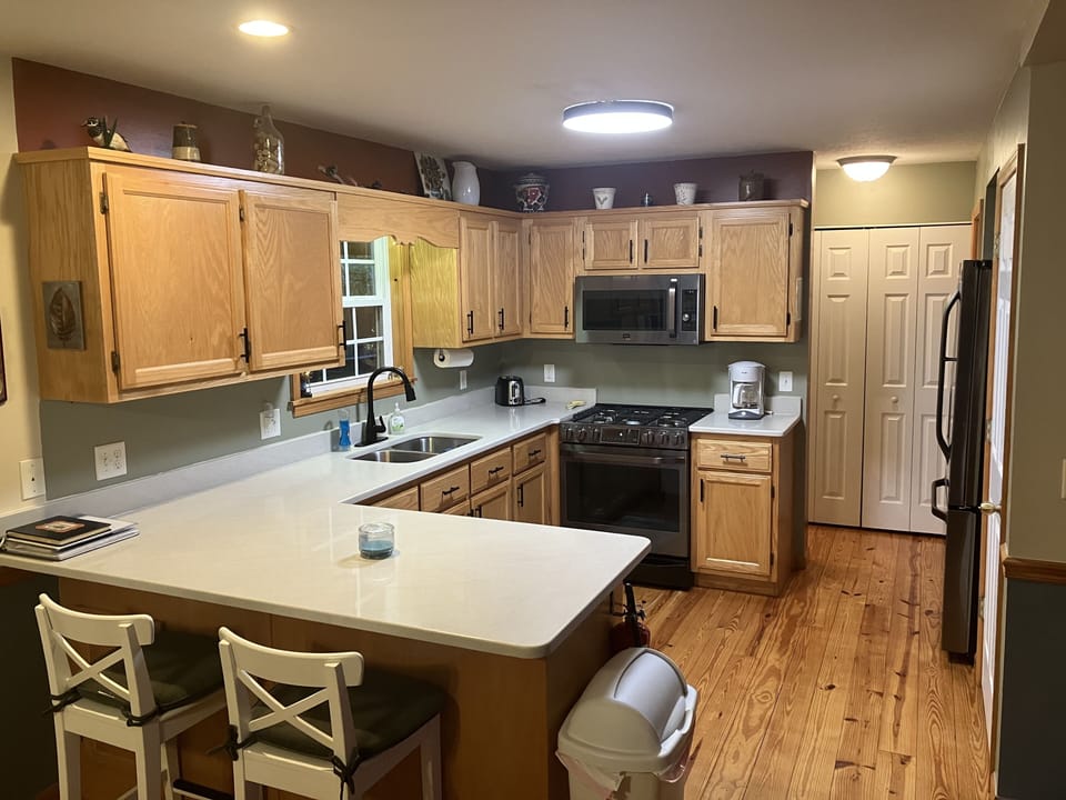 Fully equipped kitchen