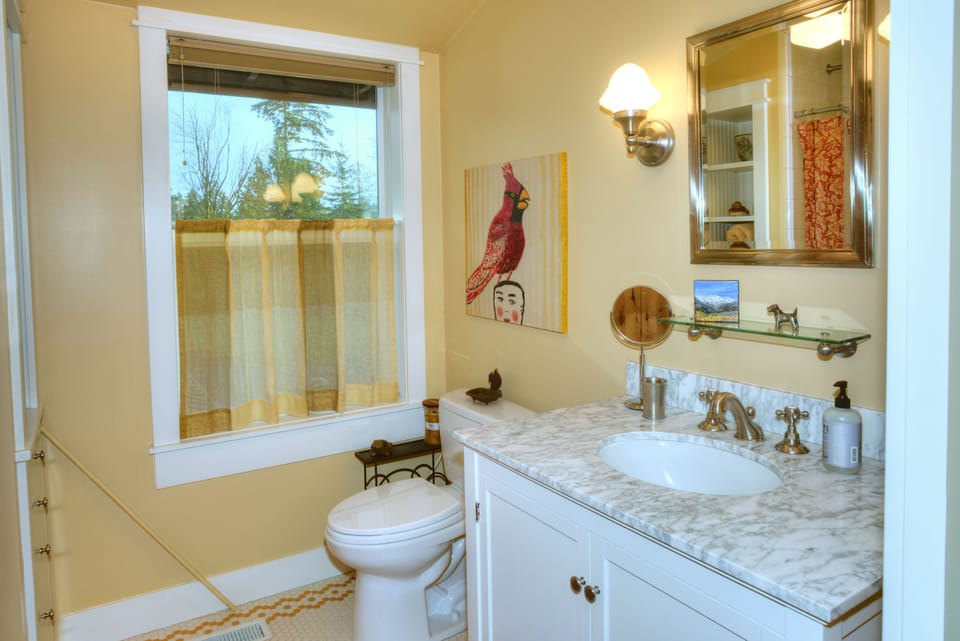 Bathroom close up.