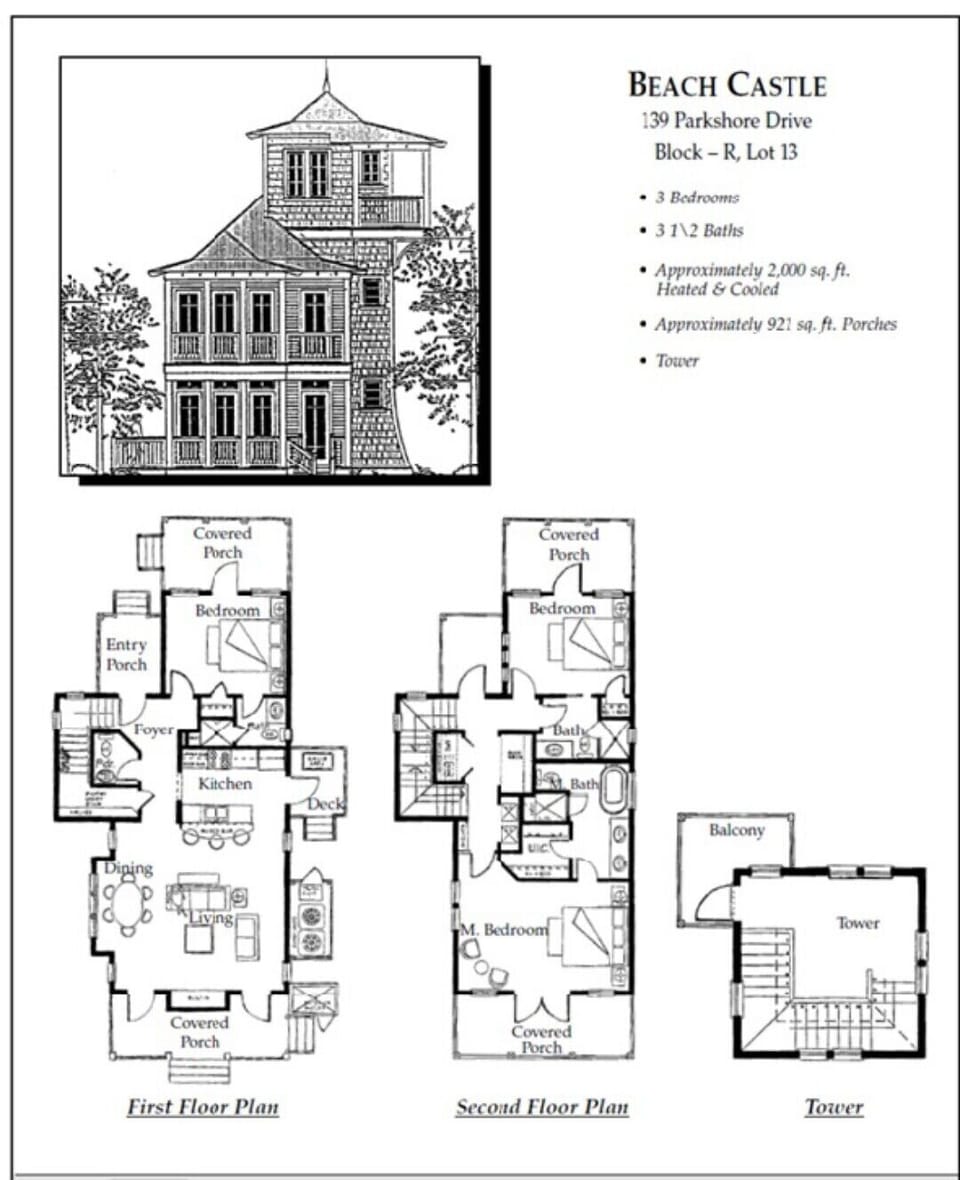 BeachCastle Floorplan