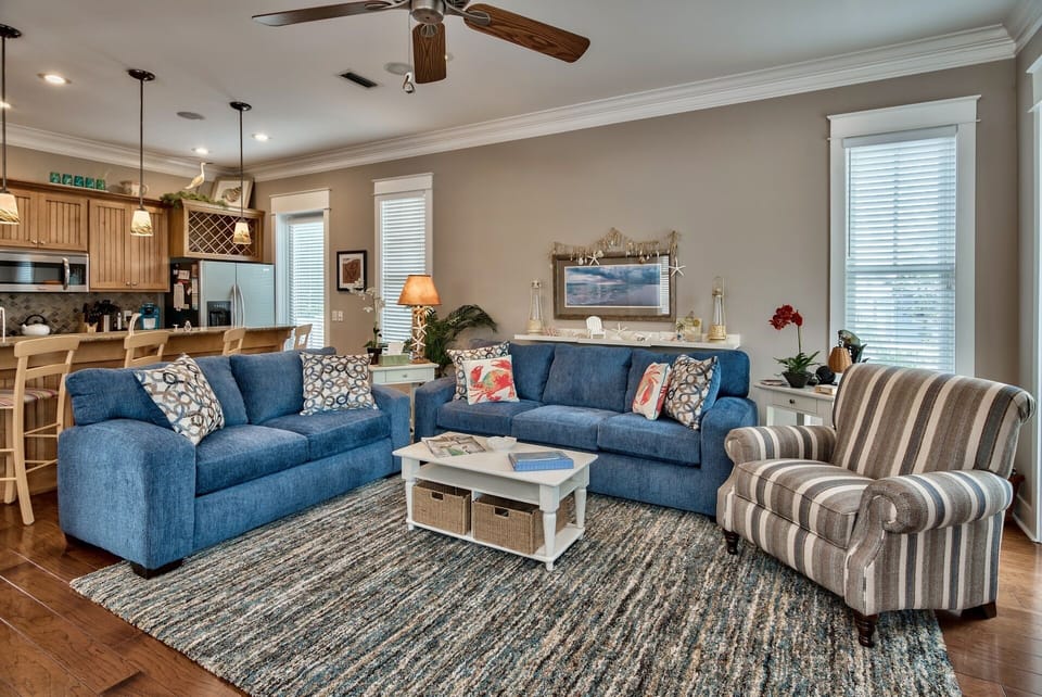 View from the dining room table.