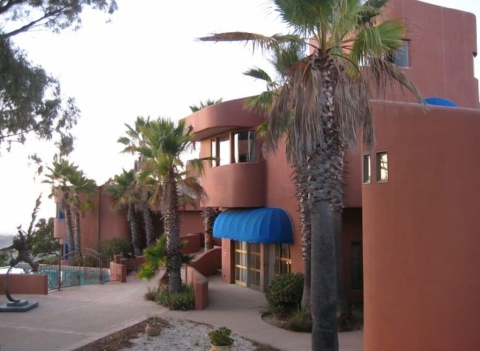 Front entrance to house