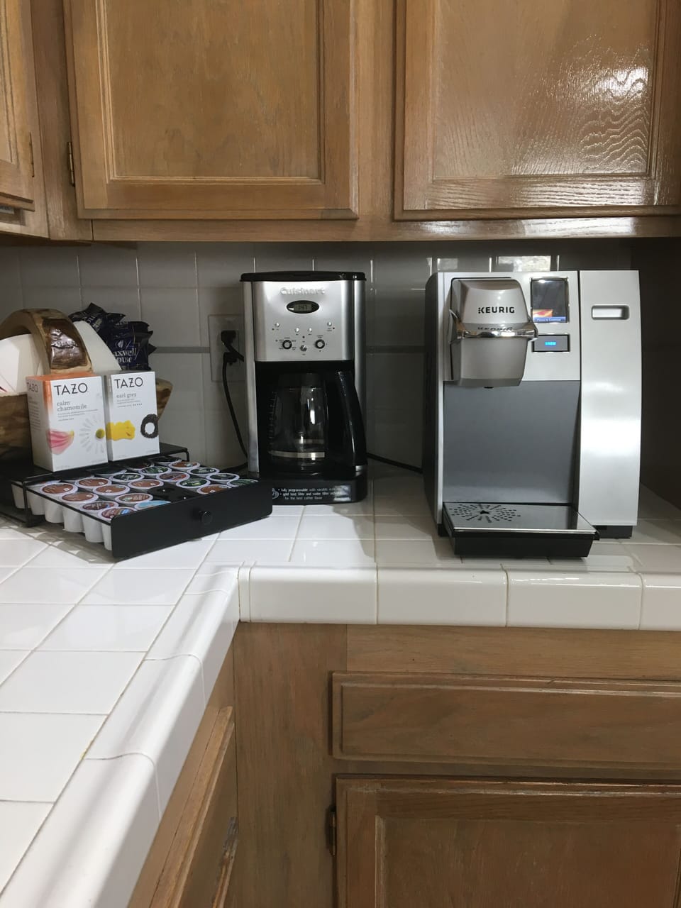 Coffee Station - Coffee, tea and hot chocolate included.  