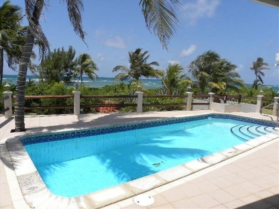 Private fresh water pool at Breezy Beach