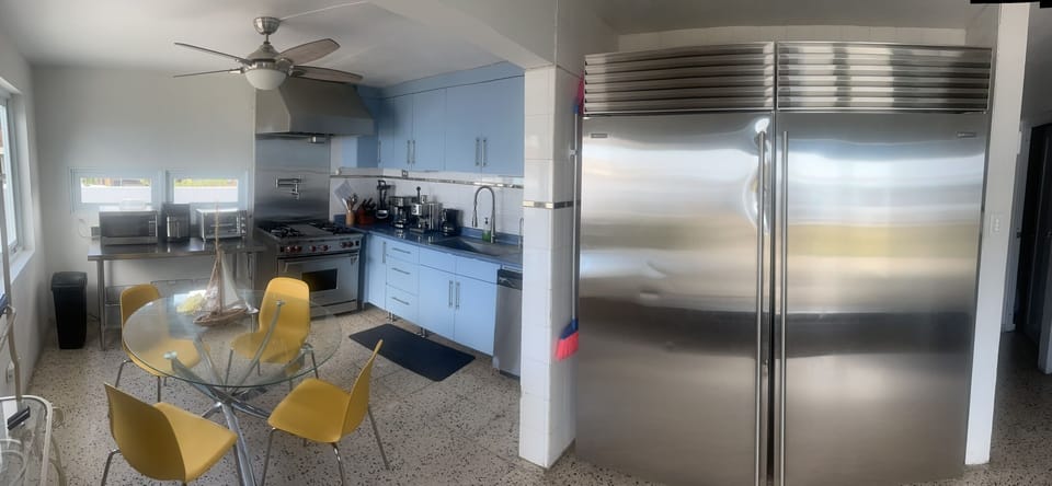 Wolf Range and Sub-Zero refrigerator