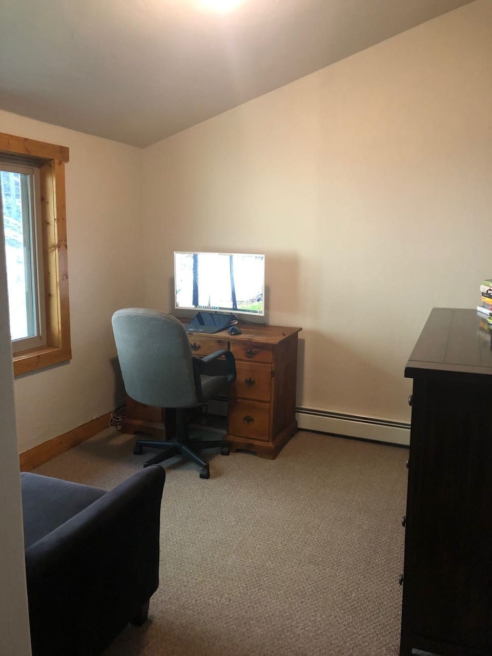 Office space off of master bedroom suite