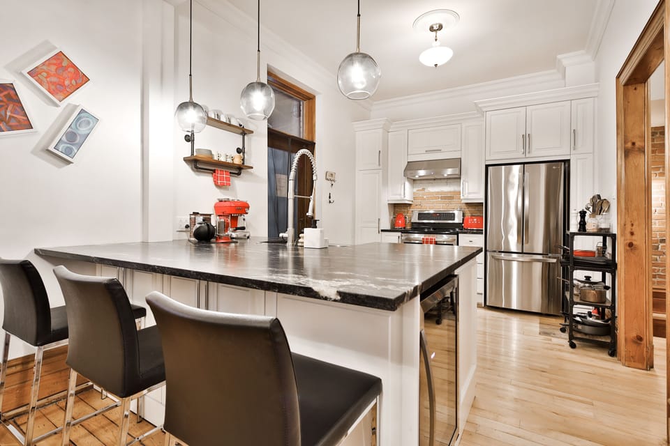 Fully stocked kitchen to where you can enjoy cooking!