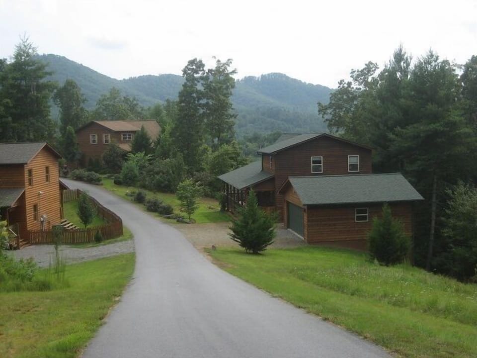 our chalet is first on the right