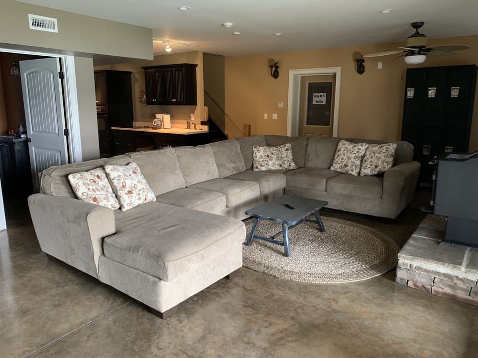 Basement living room
