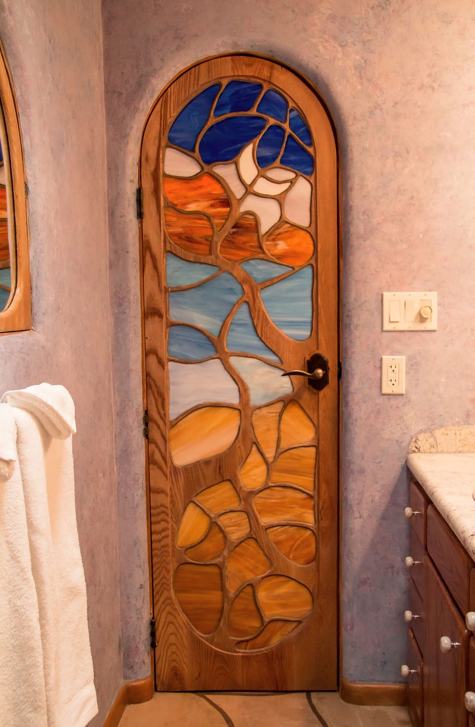 Guest Bathroom Door