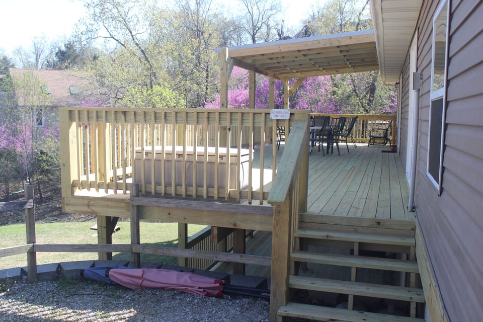 Another view of top deck