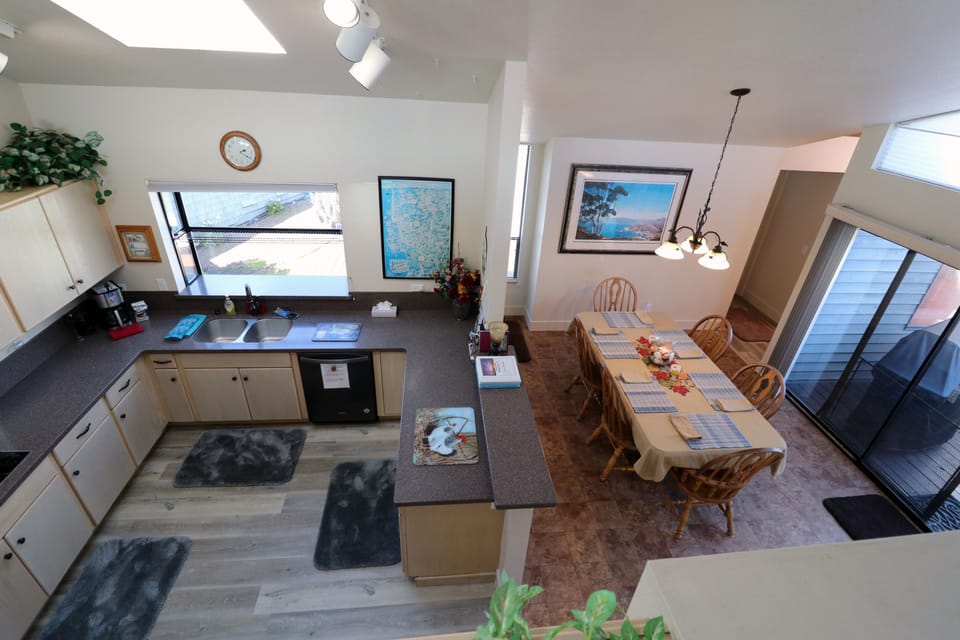 Kitchen Dining area from Living Room