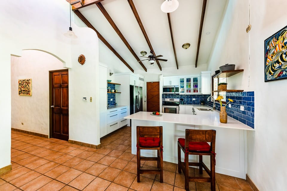 Newly renovated kitchen! Open and spacious and everything you need to cook!