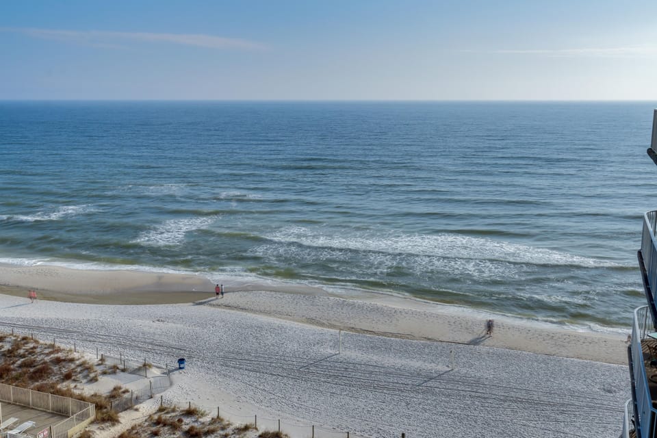 view from the balcony